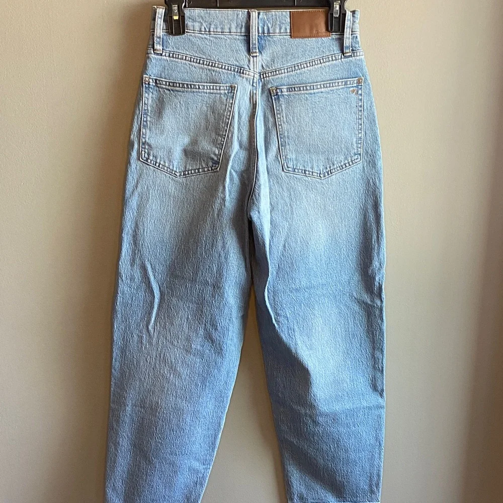 Madewell Balloon Jeans in Blue (Size 25, EUC) - Picture 6 of 8